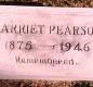 OK, Grove, Buzzard Cemetery, Pearson, Harriet Headstone