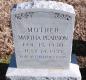 OK, Grove, Buzzard Cemetery, Pearson, Martha Headstone