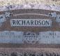 OK, Grove, Buzzard Cemetery, Richardson, Bill & Ruth Headstone