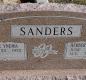 OK, Grove, Buzzard Cemetery, Sanders, Herbert Haley & Billie Ynema Headstone