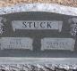 OK, Grove, Buzzard Cemetery, Stuck, Charles E. & Lois L. Headstone