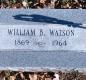 OK, Grove, Buzzard Cemetery, Watson, William B. Headstone