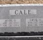 OK, Grove, Buzzard Cemetery, Cale, Orvil H. & Myrl O. Headstone