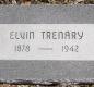 OK, Grove, Buzzard Cemetery, Trenary, Elvin Headstone