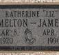 OK, Grove, Buzzard Cemetery, Melton-James, Katherine Liz Headstone
