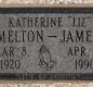 OK, Grove, Buzzard Cemetery, Melton-James, Katherine Liz Headstone