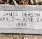 OK, Grove, Buzzard Cemetery, Deason, James Headstone