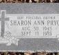 OK, Grove, Buzzard Cemetery, Pryor, Sharon Ann Headstone