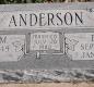 OK, Grove, Buzzard Cemetery, Anderson, Billy B. & Vernet M. Headstone