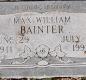 OK, Grove, Buzzard Cemetery, Bainter, Max William Headstone