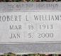 OK, Grove, Buzzard Cemetery, Williams, Robert L. Headstone