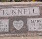 OK, Grove, Buzzard Cemetery, Tunnell, Marvin B. & Lora E. Headstone