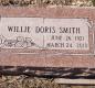 OK, Grove, Olympus Cemetery, Smith, Willie Doris Headstone