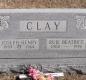 OK, Grove, Olympus Cemetery, Headstone, Clay, Joseph Henry & Ruie Beatrice 
