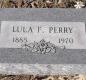 OK, Grove, Olympus Cemetery, Perry, Lula F. Headstone