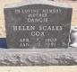 OK, Grove, Olympus Cemetery, Headstone, Cox, Helen (Scales) 