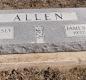 OK, Grove, Olympus Cemetery, Headstone, Allen, James Tekella & Carol (Hulsey)