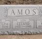 OK, Grove, Olympus Cemetery, Headstone, Amos, Randolph & Leland & Grace 