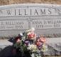 OK, Grove, Olympus Cemetery, Williams, C. E. & Anna D. Headstone