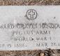 OK, Grove, Olympus Cemetery, Military Headstone, Henderson, Edward Graves