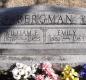 OK, Grove, Olympus Cemetery, Headstone, Bergman, William F. & Emily