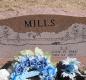 OK, Grove, Olympus Cemetery, Headstone, Mills, L. J. 