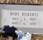 OK, Grove, Olympus Cemetery, Roberts, Infant