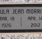 OK, Grove, Olympus Cemetery, Headstone, Morris, Eula Jean 