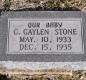 OK, Grove, Olympus Cemetery, Stone, C. Gaylen Headstone