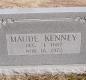 OK, Grove, Olympus Cemetery, Headstone, Kenney, Maude 
