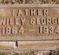 OK, Grove, Olympus Cemetery, Headstone, George, Wiley 