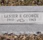OK, Grove, Olympus Cemetery, Headstone, George, Lester F. 