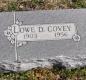 OK, Grove, Olympus Cemetery, Headstone, Covey, Lowe D. 