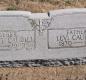 OK, Grove, Olympus Cemetery, Headstone, Caudill, Levi & Bethany