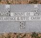 OK, Grove, Olympus Cemetery, Headstone, Caudill, Infant of Clarence & Effie