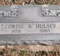 OK, Grove, Olympus Cemetery, Headstone, Hulsey, Cordie B. 
