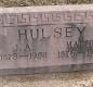 OK, Grove, Olympus Cemetery, Headstone, Hulsey, J. A. & Mattie 