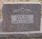 OK, Grove, Olympus Cemetery, Watkins, Lillie Mae Headstone