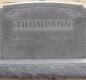 OK, Grove, Olympus Cemetery, Thompson, James C. & Mary M. Headstone