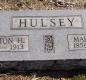 OK, Grove, Olympus Cemetery, Headstone, Hulsey, Walton H. & Mary Ann 