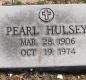 OK, Grove, Olympus Cemetery, Headstone, Hulsey, Pearl 