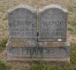 OK, Grove, Olympus Cemetery, Headstone, Francis, Elbert S. & Nancy 