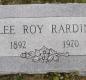 OK, Grove, Olympus Cemetery, Rardin, Lee Roy Headstone