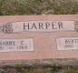 OK, Grove, Olympus Cemetery, Headstone, Harper, Harry C. & Bertha S. 