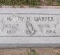 OK, Grove, Olympus Cemetery, Headstone, Harper, Harry H. 