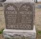 OK, Grove, Olympus Cemetery, Swicegood, James A. & Mary M. Headstone
