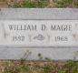 OK, Grove, Olympus Cemetery, Headstone, Magie, William D.