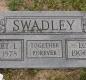 OK, Grove, Olympus Cemetery, Swadley, Margaret L. & Louis F. Headstone