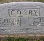 OK, Grove, Olympus Cemetery, Headstone, Cosby, M. Fletcher & Ethel L.
