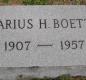 OK, Grove, Olympus Cemetery, Headstone, Boetto, Marius H. 